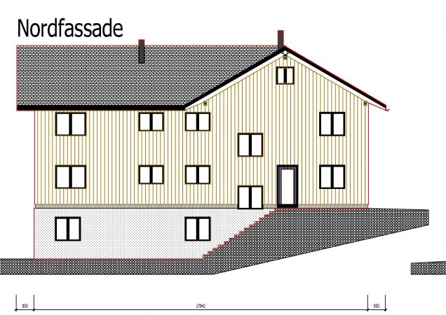 Nordfassade 